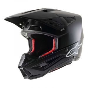 Alpinestars Casque cross S-M5 Solid black matt ECE 22.06- M