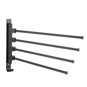 Viking Choice - Porte-serviettes - mural - 46,5x30,5 cm - noir