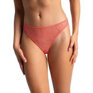 Passionata Tanga &agrave; motifs fleuris - Rose
