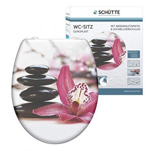 Schütte Siège de toilette avec fermeture en douceur WELLYNESS