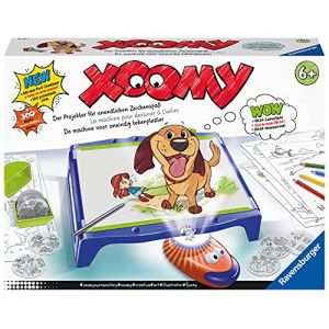 Ravensburger Xoomy Maxi – Table à dessiner – Dessin – Loisir créatif – Mixte – Enfants – Activité détente et créative – Dès 6 ans – 18135, Noir