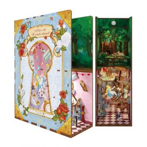 Book nook alice aux pays des merveilles