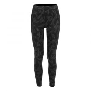 Neo Feel the Vybe AOP warm Collant de course Femmes-noir, Taille L