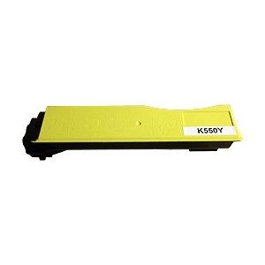 Kyocera TK-550Y jaune - Toner compatible PREMIUM TK-550Y avec puce intégrée