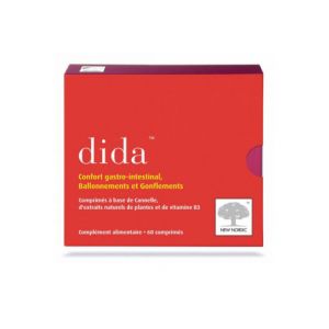 New Nordic Dida - Confort gastro intestinal - 60 Comprimés