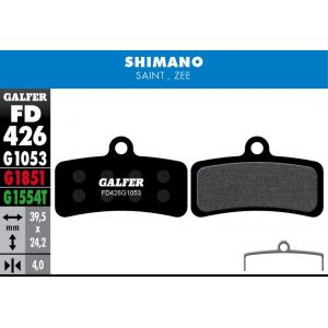 Image de Galfer Plaquettes de Frein Standard Shimano Saint (BR-M811) 2017