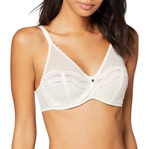 PLAYTEX Soutien-Gorge Full Cup avec Armature Secret Femme, Écru (Nacre 03Z), 95D (Taille fabricant: 80D)