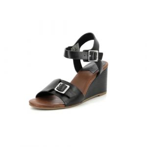 Kickers Sandales Cuir Kick Vodou Noir - Couleur Noir - Taille 37