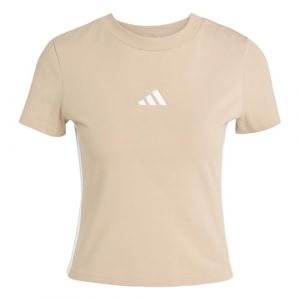 Adidas T-shirt slim femme Essentials 3-Stripes