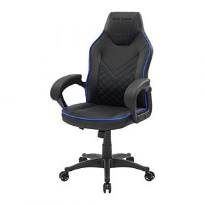 Mars Gaming MGCXONEBBL, Chaise Gamer Premium, PU, AIR-Tech, Classe 4, Bleu