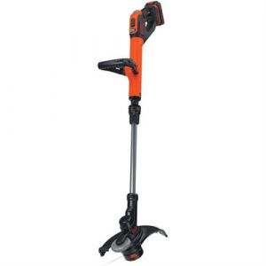 BLACK DECKER CoupeBordures Electrique Sans Fil 18V STC1820EPCQW avec Batterie 2 Ah 2 Vites