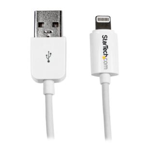 StarTech.com USBLT1M - C&acirc;ble Apple Lightning vers USB pour iPhone, iPod, iPad 1 m