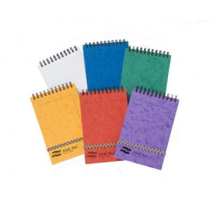 Clairefontaine 4935Z - Bloc Europa Midi Pad format 102x152, 100 feuilles 90 g/m² reliure intégrale, ligné 7mm