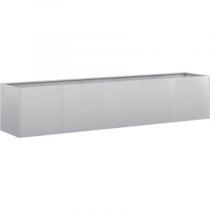 VidaXL Jardini&egrave;re 200x40x40 cm acier galvanis&eacute;