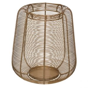 Lanterne doré Metal