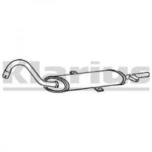 Klarius Silencieux arrière 230195