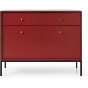 Commode Mono Mksz104 Rouge Neuf