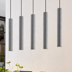 Lindby - Suspension filaire CONCRETTO 5xGU10/8W/230V