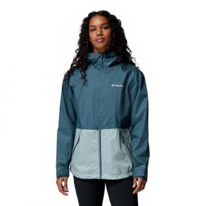 Columbia Femme Inner Limits 3 Jacket Veste De Pluie Imperm&eacute;able, Everblue, Bleu &Eacute;cras&eacute;, S EU