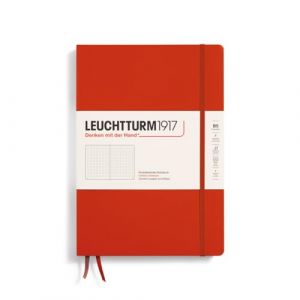 Image de LEUCHTTURM1917 370276 Carnet Composition (B5), Couverture rigide, 219 pages num&eacute;rot&eacute;es, Fox Red, pointill&eacute;