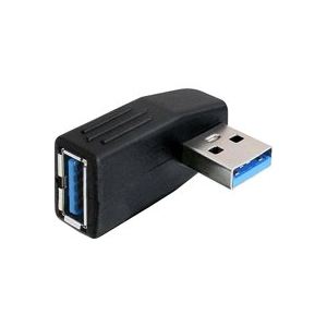 Delock 65341 - Adaptateur USB 3.0 M/F angle 90&deg; horizontal