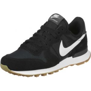 Nike WMNS Internationalist, Chaussures de Running Femme, Multicolore (Black/Summit White-Anthracite-Sail 021), 36.5 EU