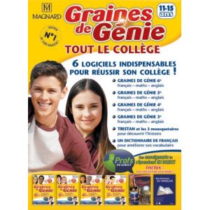 Graines de génie : Tout le college (6e, 5e, 4e, 3e) 2008/2009 [Windows]