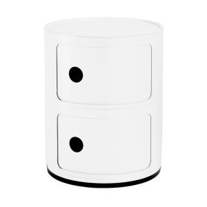 Image de Kartell Rangement Componibili 2 compartiments Mat - blanc mat