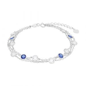 Amor Armband für Damen, 925 Sterling Silber, Zirkonia synth. Armbänder & Armreife 1 ct Weiss (79.99 € / 1 ct)