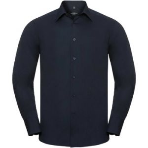 Russell Chemise à manches longues Collection pour homme (2XL) (Bleu marine) - UTBC1018