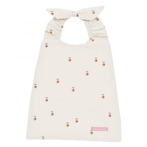 Little Crevette Serviette bavoir coton bio* écru