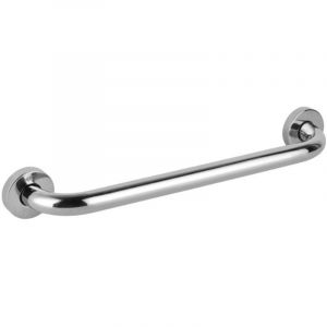 Ideko Porte serviette etagere serviette murale Mains courantes Salle de bain en Acier inoxydable chrome 570x90mm