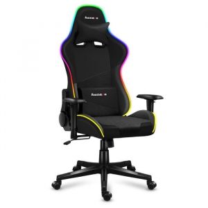 Chaise gaming Huzaro Force 6.2 RGB siège baquet revêtement tissu RGB 130 kg