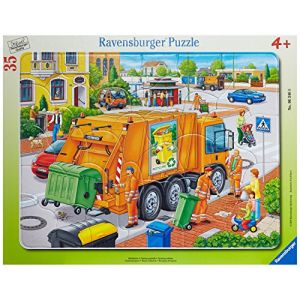 Image de Ravensburger 06346 8 - Puzzle - Camion Poubelle