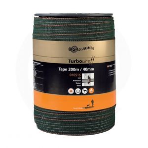 Gallagher Ruban Turboline vert 40mm 200m