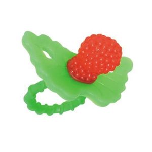RazBaby RaZ-Berry - Sucette massante de dentition en silicone (3 mois +)