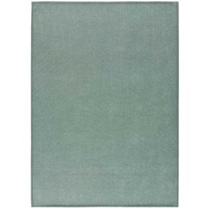 Tapis uni lavable vert, 160x230 cm