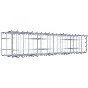 Gabion sur toile type 2 100 cm x 20 cm x 20 cm (L x H x P), maille 5 cm x 5 cm, spirale