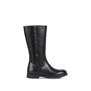 Geox Bottes cuir Agata Noir - Taille 30;31;32;36;39