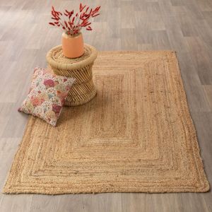 Deko and Co Tapis jute naturel naturel - 160x230 cm
