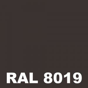 Peinture Metal - Metaltop - Brun gris - RAL 8019 - Pot 1L