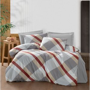 Parure de lit coton imprim&eacute;