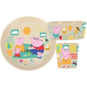 Koziol Geschirr-Set Connect Peppa Pig 3-teilig (109335)