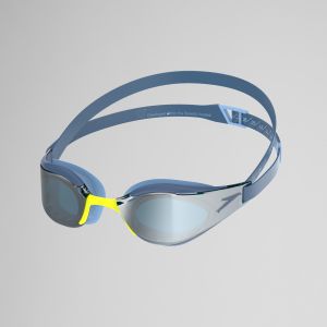 Speedo Lunettes de natation Adulte Fastskin Hyper Elite à effet miroir bleu/argent