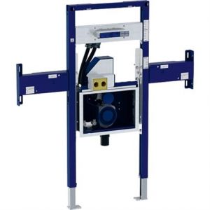 Geberit Bâti-support Duofix lavabo 80 cm pour robinetterie murale et lavabo ONE, hauteur partielle