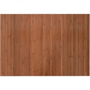 Image de VidaXL Tapis rectangulaire marron 70x100 cm bambou Brun