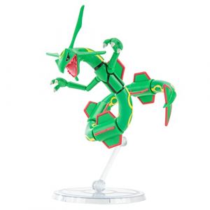 Pok&eacute;mon Figurine Rayquaza de 15 cm, hautement articul&eacute;e