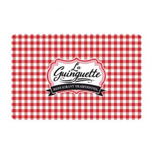 Image de STC Set de table - LA GUINGUETTE