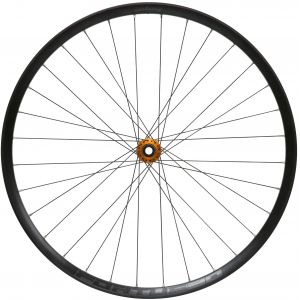 Hope Fortus 30 Pro 5 Front Wheel Centre-Lock, Black/Orange
