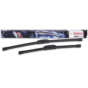 Bosch Balais d'Essuie - Glace Plats Aerotwin Retrofit AR552S, Longueur: 550 mm/400 mm - 1 Paire de Balais avant